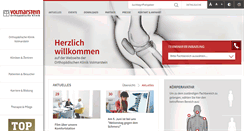 Desktop Screenshot of klinik-volmarstein.de